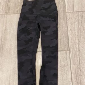 Lululemon camouflage leggings size- 2